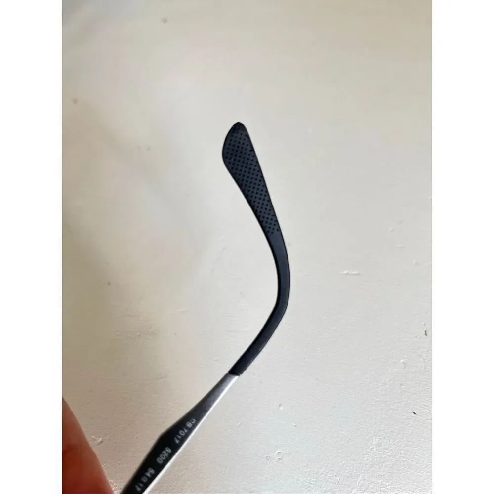 Ray-Ban RB7017 5200 Eyeglasses 54-17 Havana Rectangular Italy Frames - Picture 6 of 11
